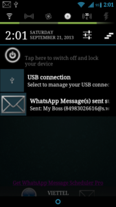 sheduler android notification