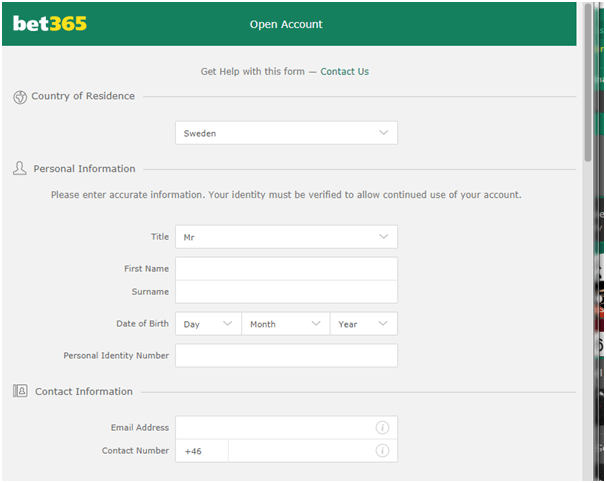 How to Register at Bet365