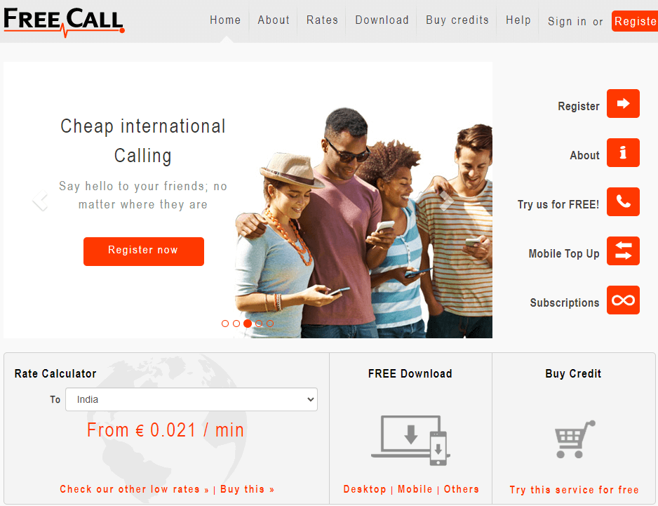 free call com